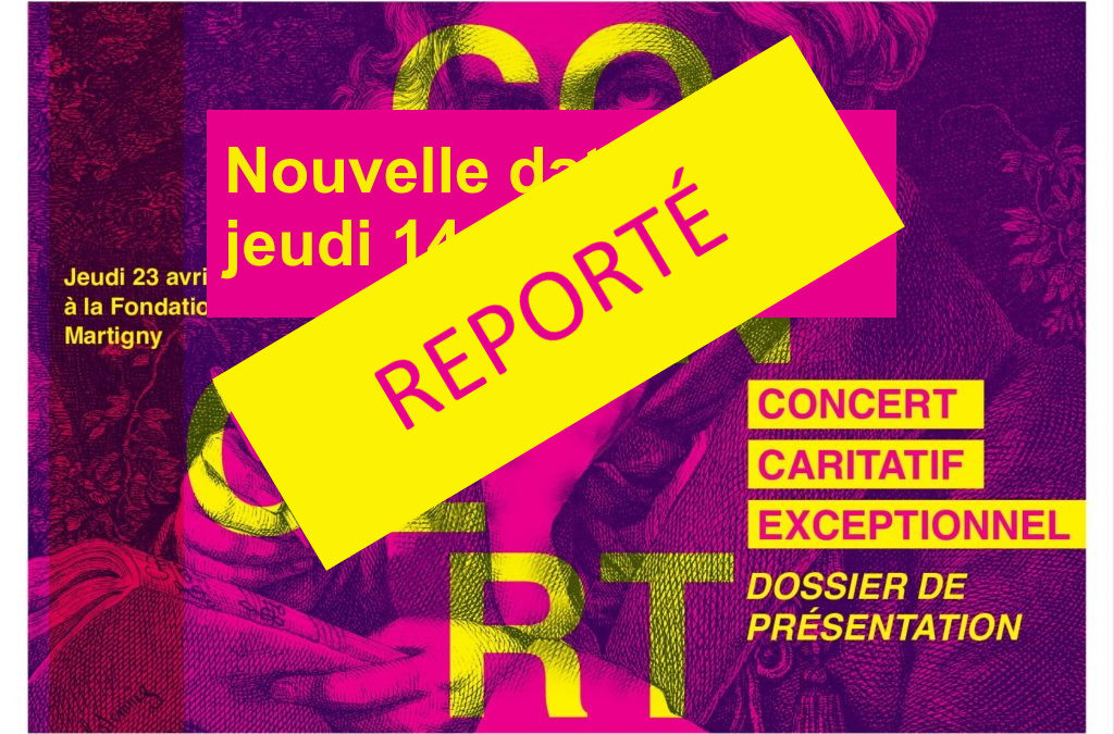 Concert caritatif organisé par les clubs valaisans Soroptimist International avec Olivier Cavé